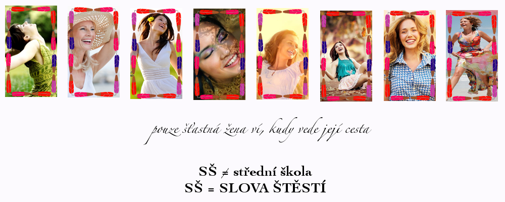 banner slova stesti