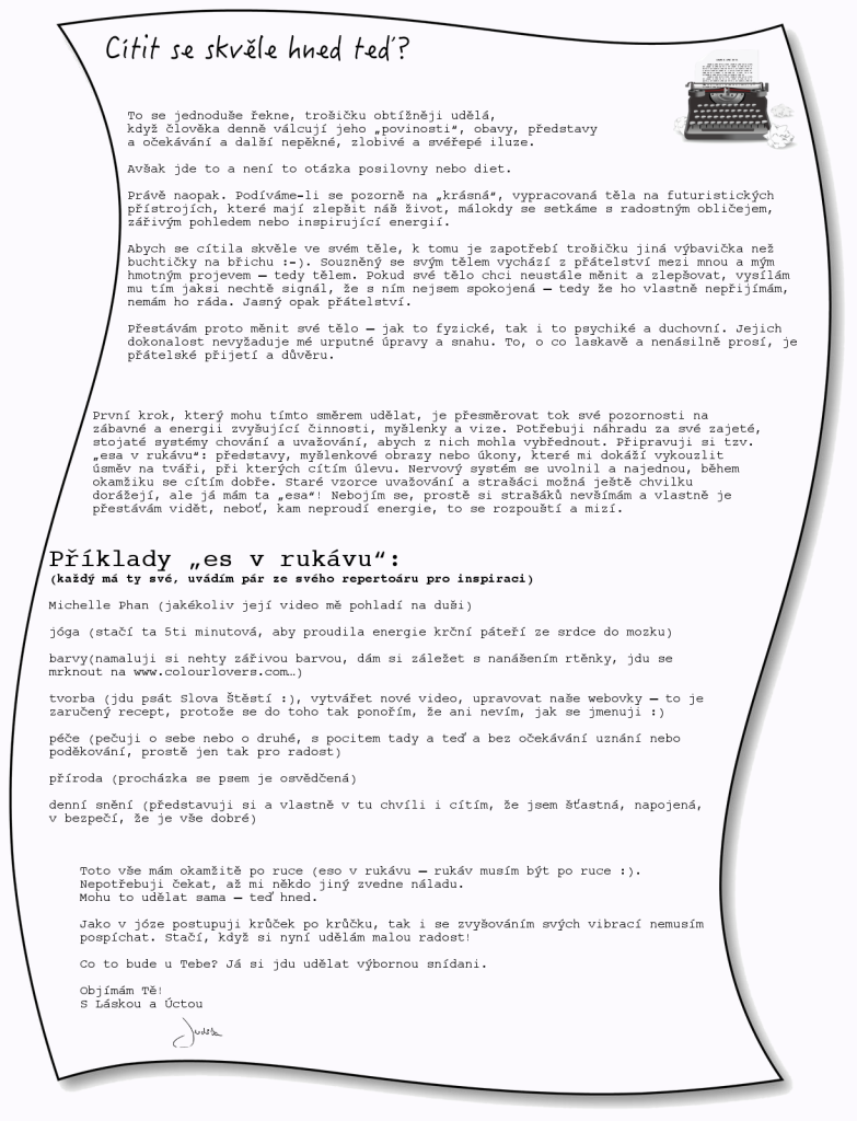 slova stesti do e-knihy